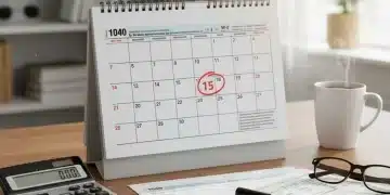 IRS 2026 Tax Season Update: Key Changes and Deadlines for All Taxpayers by April 15 April 15th tax deadline on calendar with tax forms