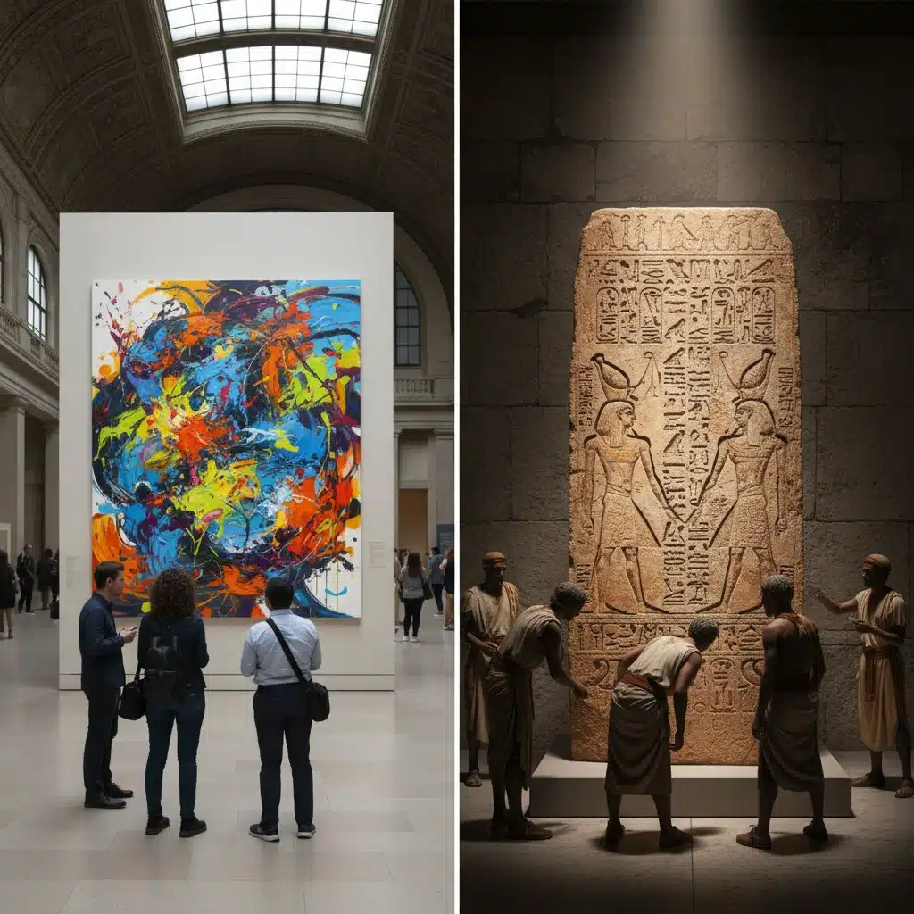Art vs. Artifact: Visitor Engagement in National Museums – A Data-Driven Comparison
