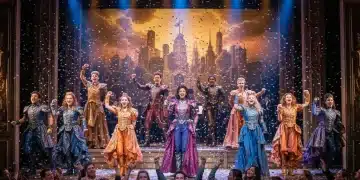 Last Chance: Secure Your Tickets for These 5 National Broadway Tours Before January 2027 (TIME-SENSITIVE) Dynamic Broadway stage with actors performing, audience captivated