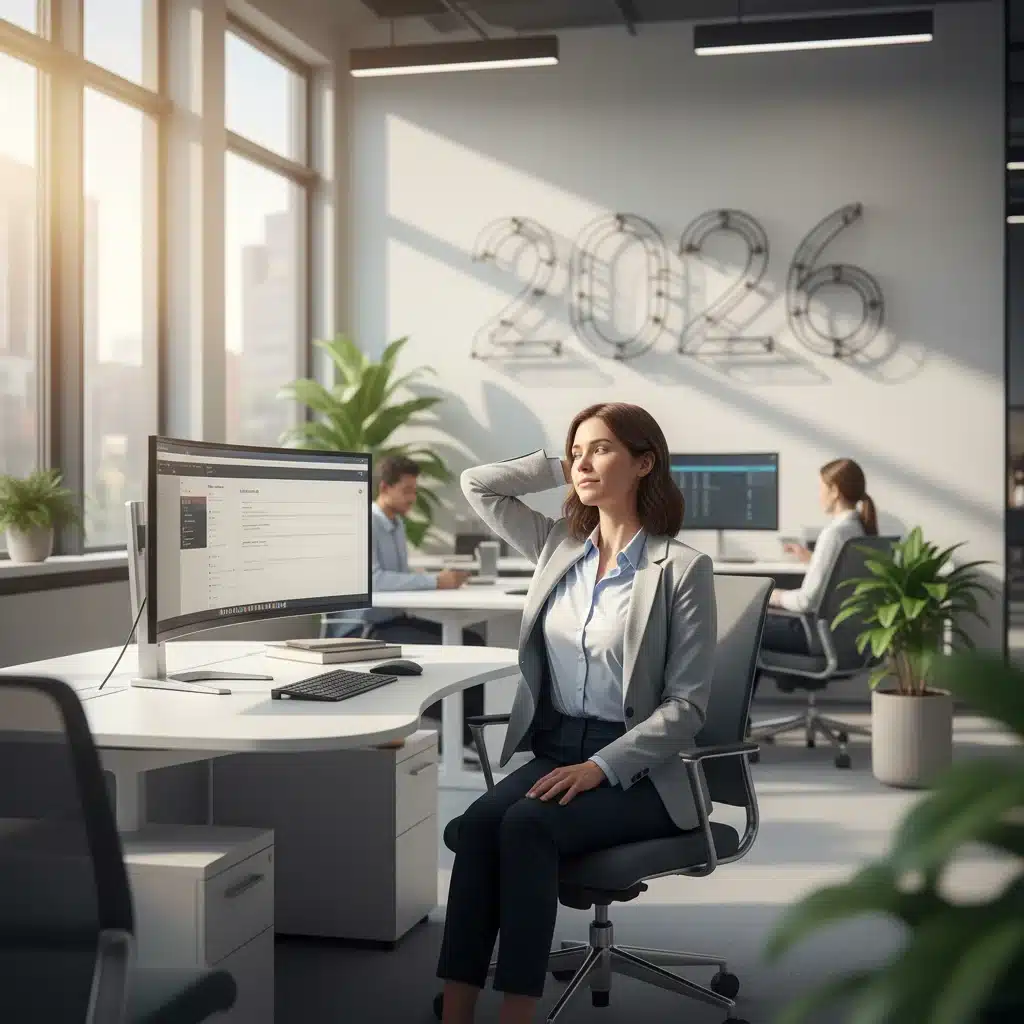 Desk Stretches 2026: 4 Quick Exercises to Combat Sedentary Lifestyle Effects