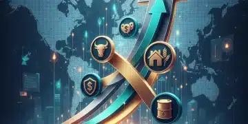 Diverse investment portfolio showing growth and stability for 2026 financial planning