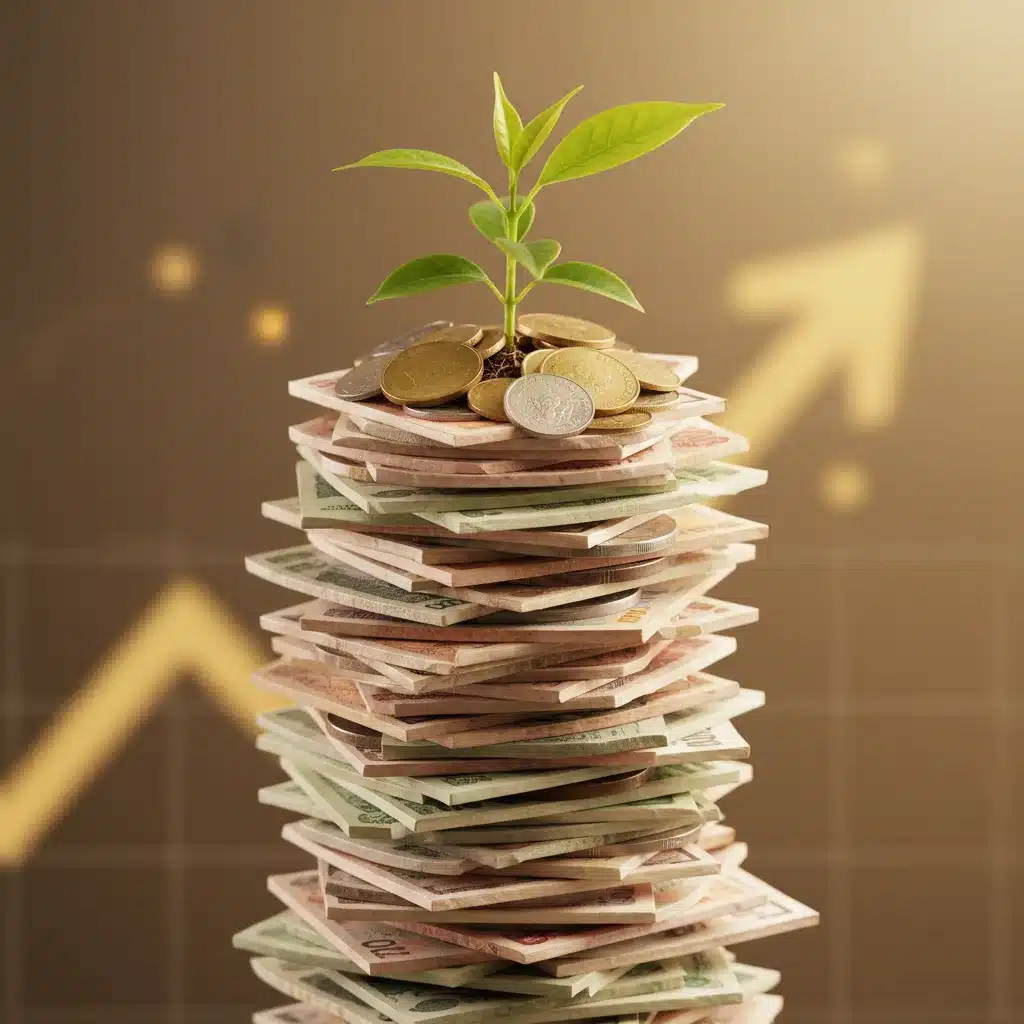 Diversified investments and wealth growth with currency stack