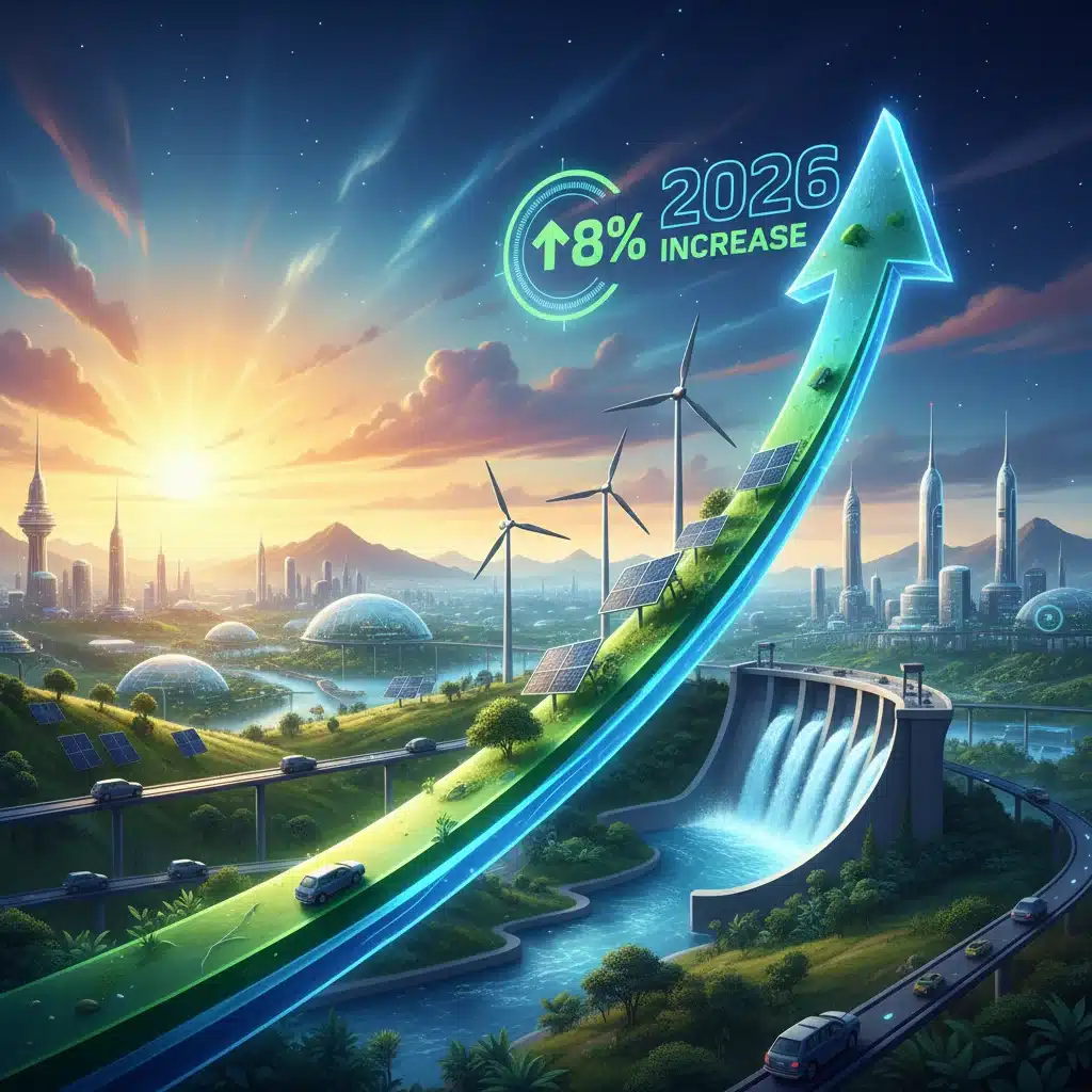 Department of Energy’s 2026 Projection: Renewable Energy Production to Increase by 8%