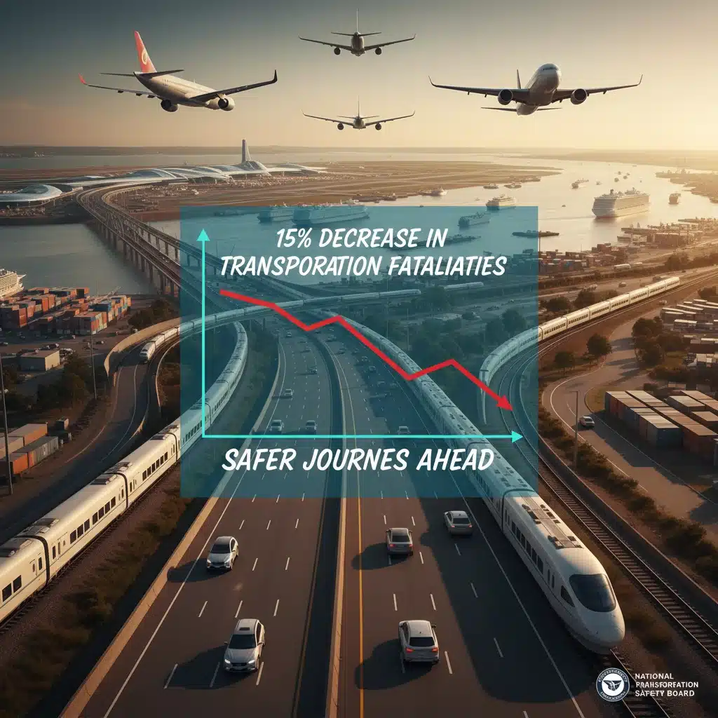 NTSB 2026 Report: 15% Fatality Decrease – A Landmark in Transportation Safety