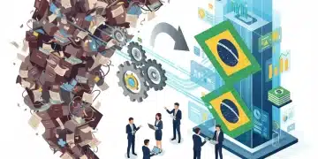 Representação visual da Reforma Tributária de 2026 simplificando o sistema fiscal brasileiro para empresas.