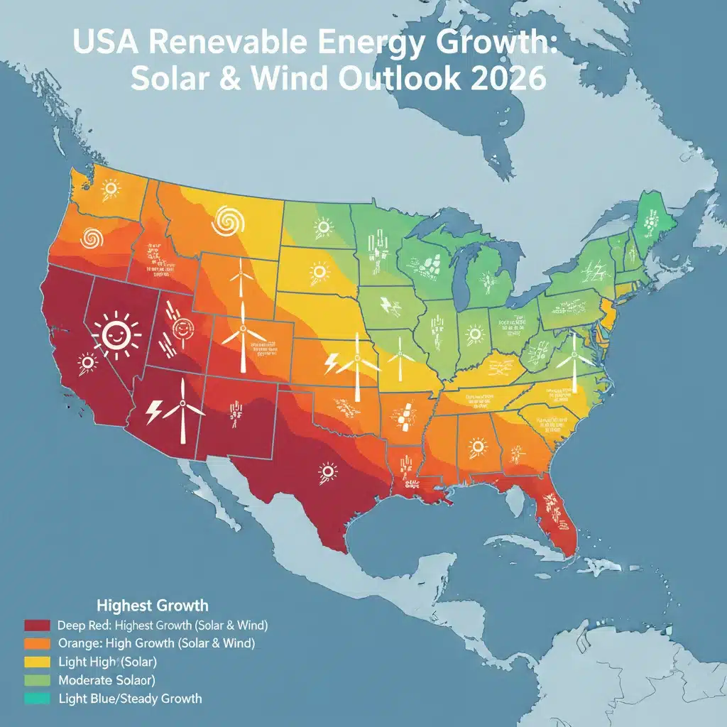 Geographical impact of renewable energy growth across the United States