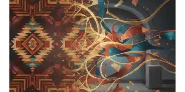 Unlocking Hidden Histories: 3 Lesser-Known Indigenous American Art Movements to Explore in 2026 Vibrant abstract Indigenous American art fusion
