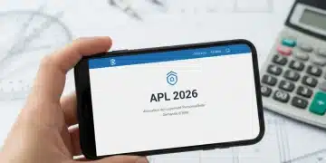APL 2026 : Changements Majeurs et Éligibilité Simplifiée pour 6 Millions de Bénéficiaires Main d'une personne consultant les informations sur les APL 2026 sur un smartphone, avec des documents de logement en arrière-plan.