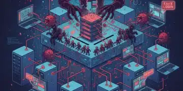 Cybersécurité Électorale 2027 : Défis et Solutions pour une Intégrité Démocratique Attaque cybernétique complexe ciblant les infrastructures électorales et la manipulation des données.