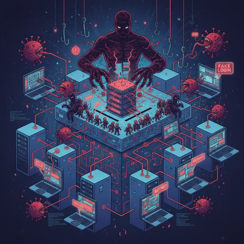 Attaque cybernétique complexe ciblant les infrastructures électorales et la manipulation des données.