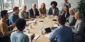 AAH 2026 : Réformes, Impact et Droits des Bénéficiaires en France Groupe de personnes handicapées discutant des réformes de l'AAH avec un sentiment d'espoir et de collaboration.