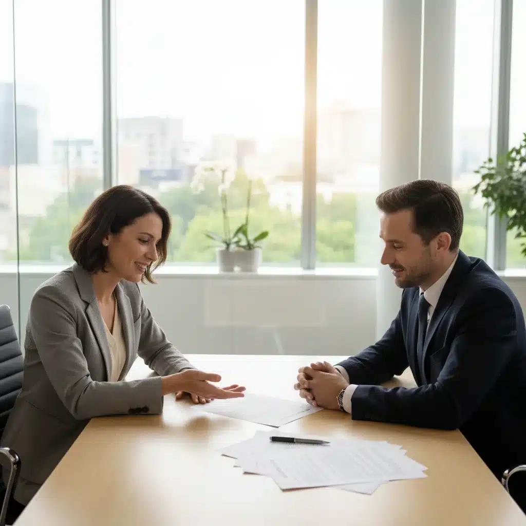 Médiation amiable entre un consommateur et un professionnel pour résoudre un litige.