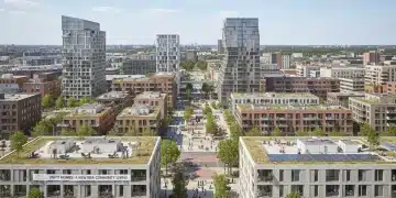 Politique Logement 2026 : 4 Mesures Clés Contre la Crise Paysage urbain moderne symbolisant la nouvelle politique de logement 2026