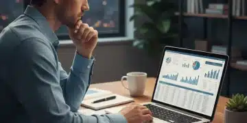 Hombre analizando documentos financieros para renegociar préstamos personales
