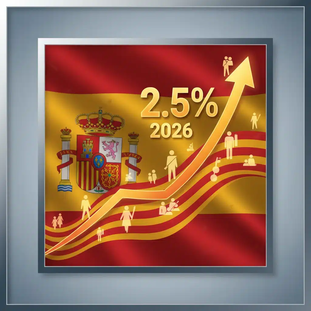 PIB Español 2026: Crecimiento y Consumo Impulsado por el 2.5%