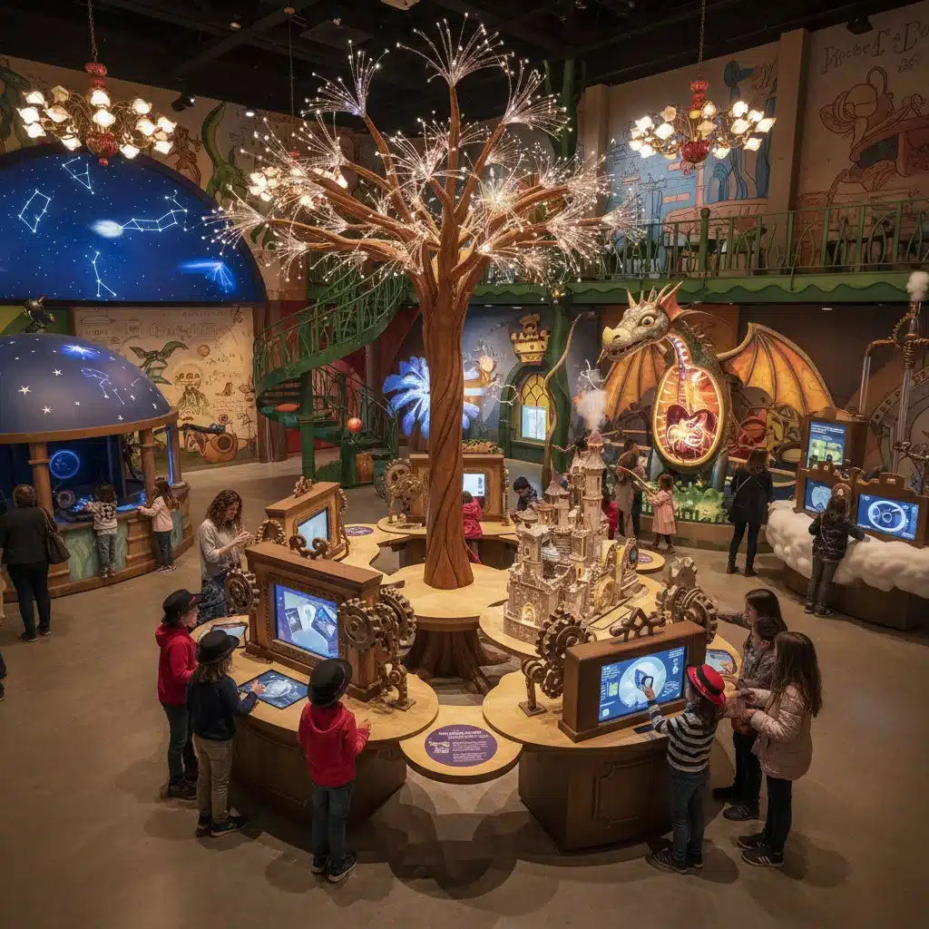 Exposición interactiva en el Museo de los Cuentos y la Ciencia en Cuenca