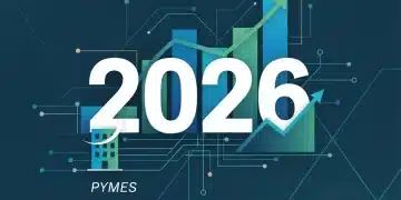 Gráfico abstracto que representa el nuevo marco fiscal 2026 en España y sus implicaciones para las PYMES.