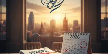 Documentos legales y calendario de 2026, simbolizando la reforma laboral en España y su impacto.