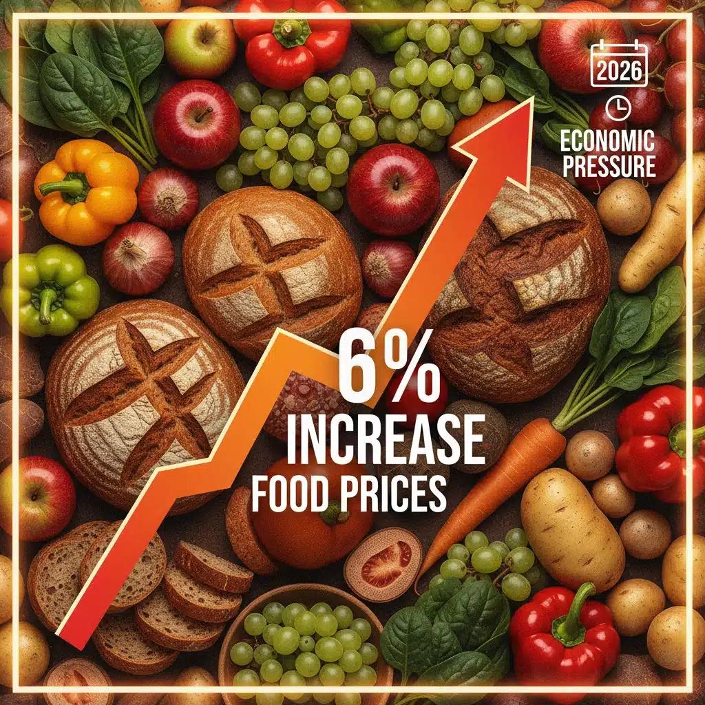 Navigating 2026: The Economic Impact of a 6% Food Price Hike