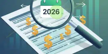 Maximize Your 2026 Tax Refunds: 5 Overlooked Deductions for U.S. Households Magnifying glass over a tax form with dollar signs and 2026 calendar, symbolizing discovering tax deductions.