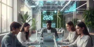 Young diverse individuals learning about ETF investing on digital devices in 2026