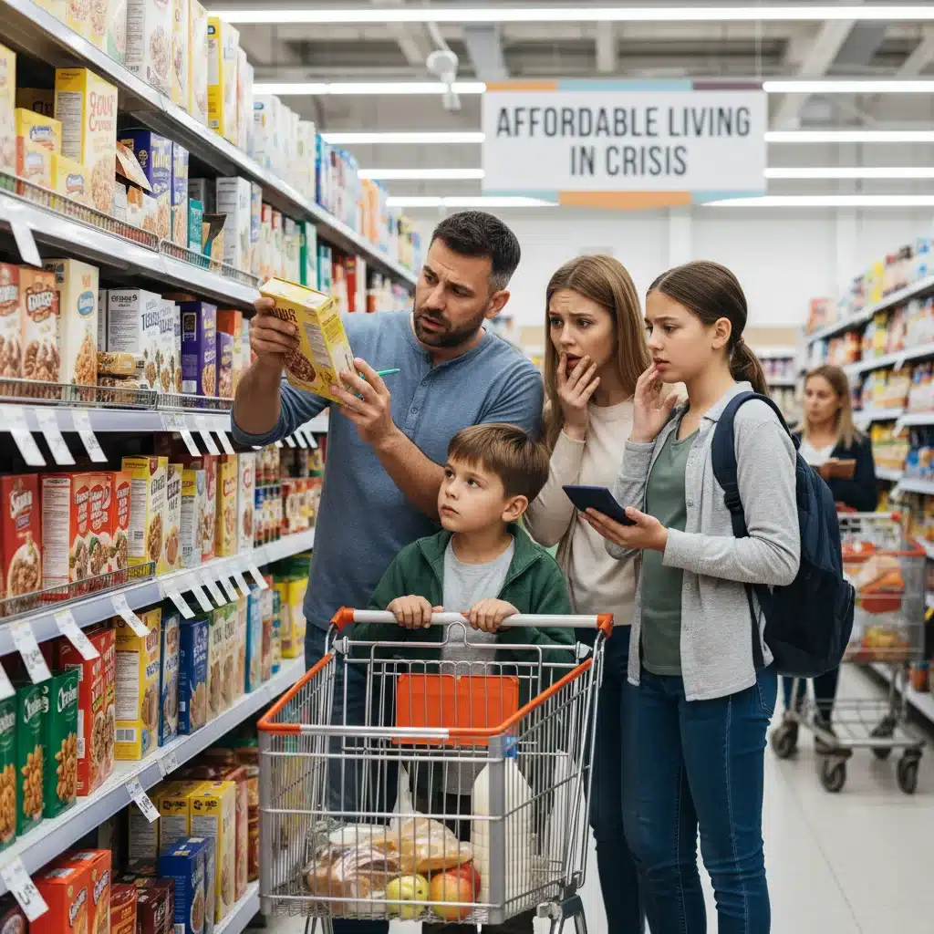 Family concerned about rising grocery prices, budget impact