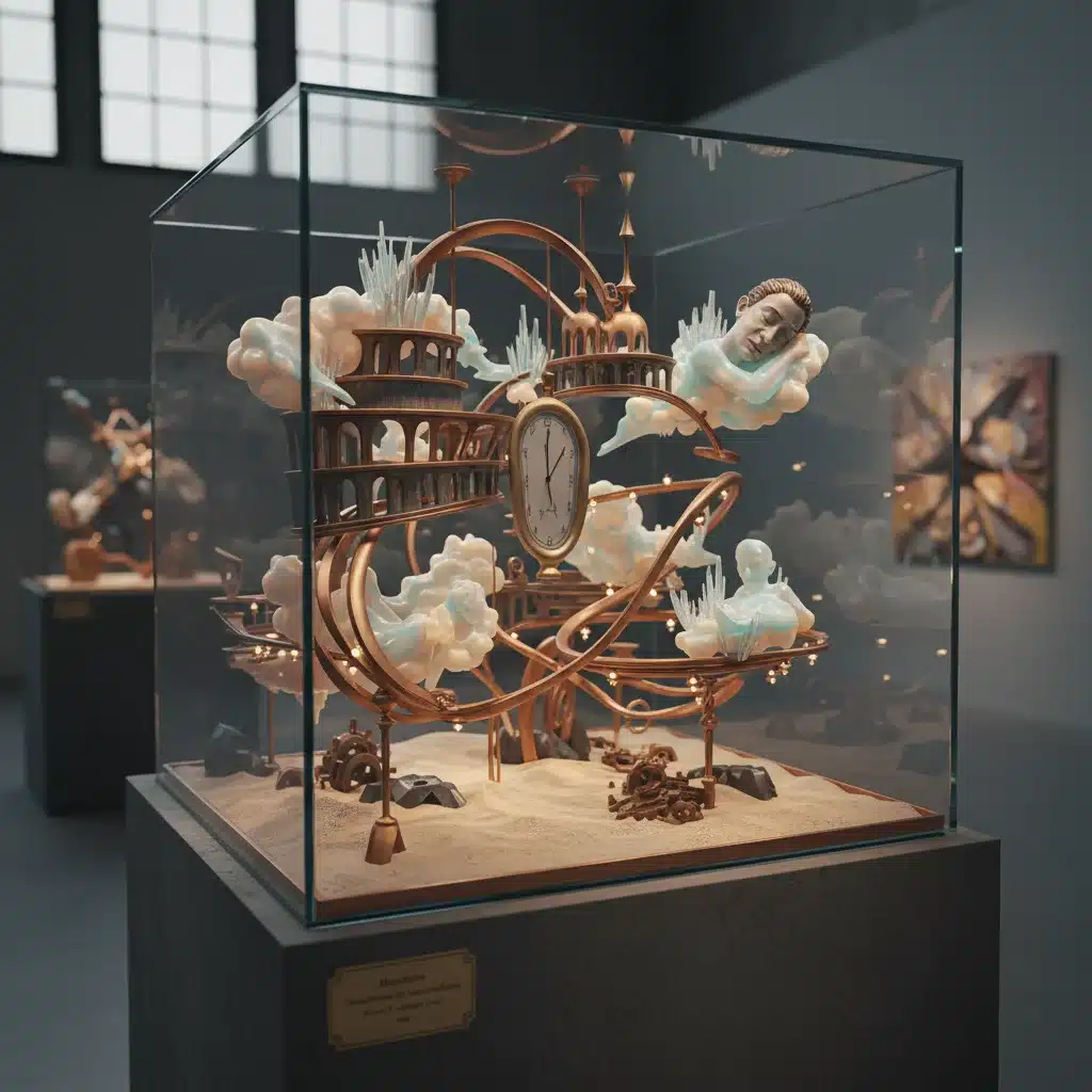 Detalle de una obra surrealista que podría formar parte de una exposición en otoño de 2026
